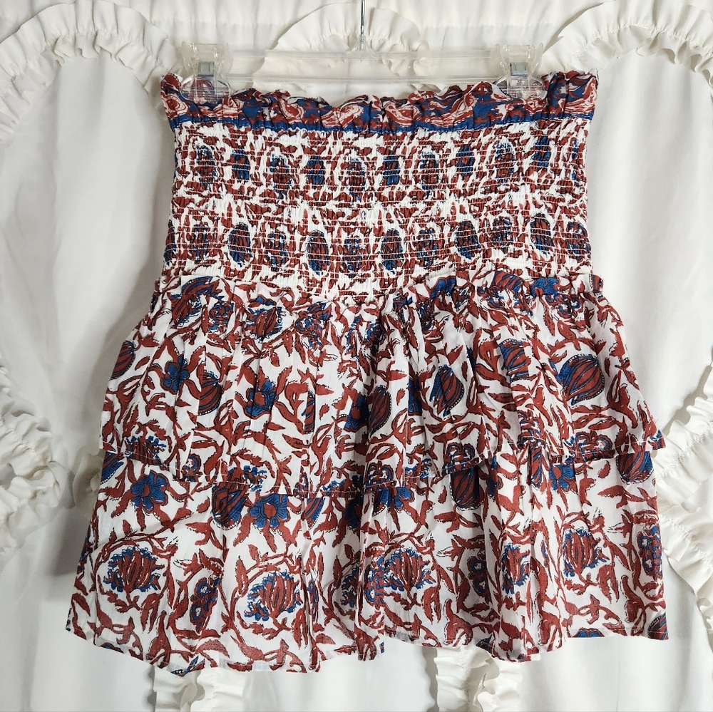 House of Harlow 1960 Nicole Richie Tiered Ruffle Skirt Mini Sz Large